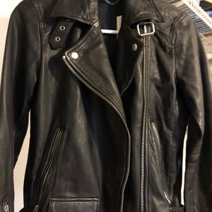 Biker jacket size UK 8 and US 4